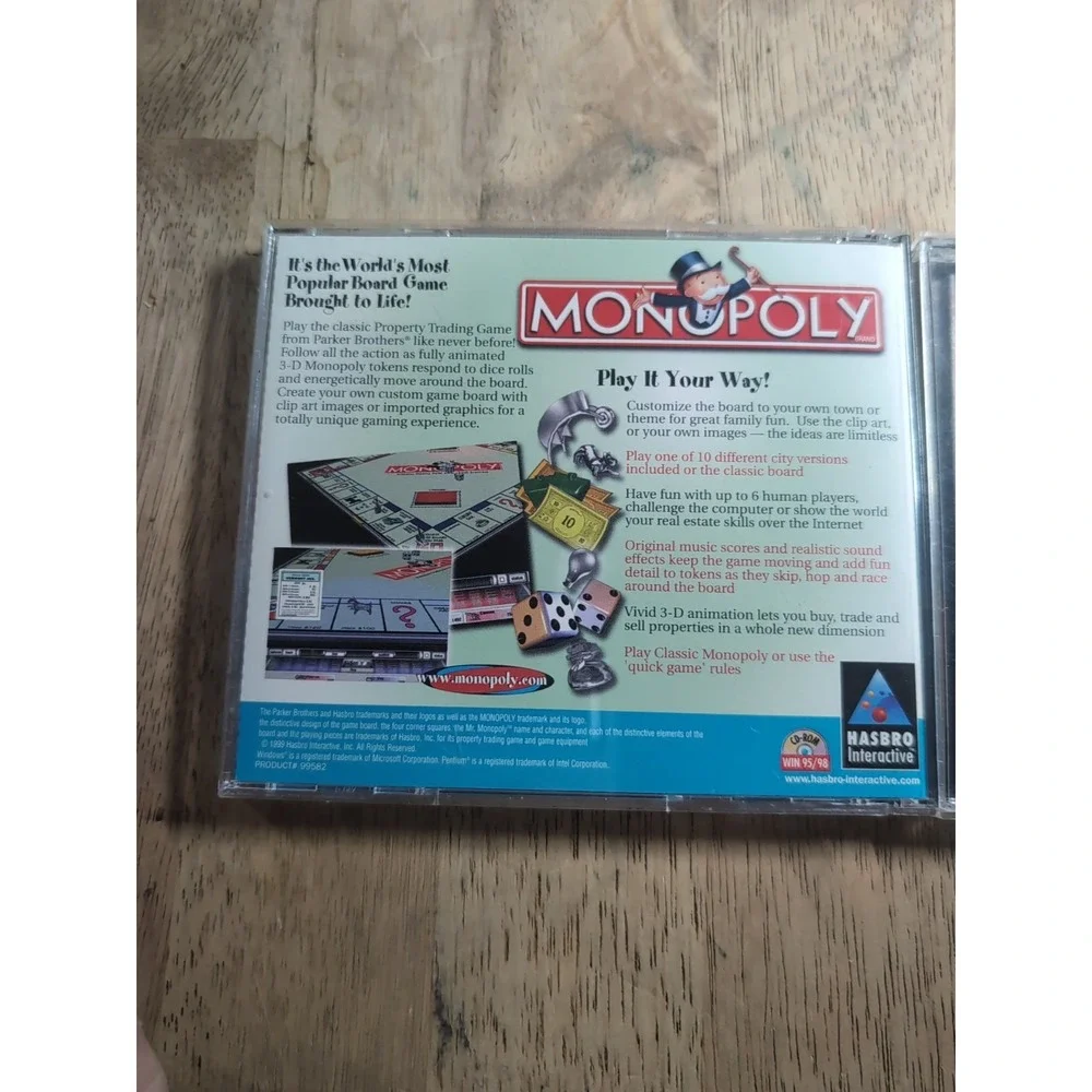 Monopoly, Hasbro Interactive, Win95/98 & The Sims‎ Sim City 3000
